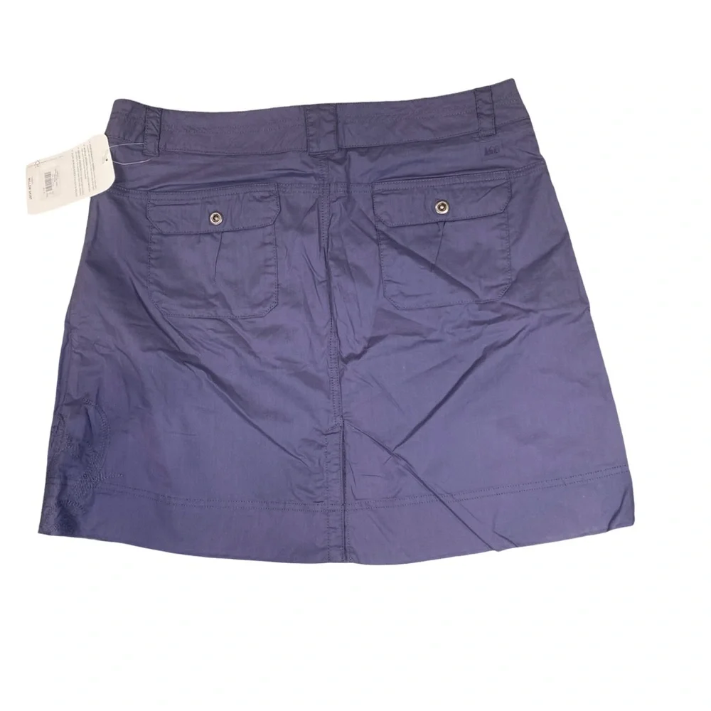 REI‎ Willow Skirt Women's 14 Purple Performance Hiking Golf NWT